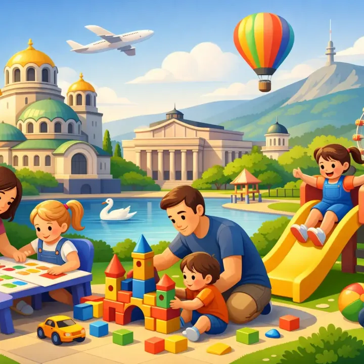 Семейни занимания София с цвят и смях