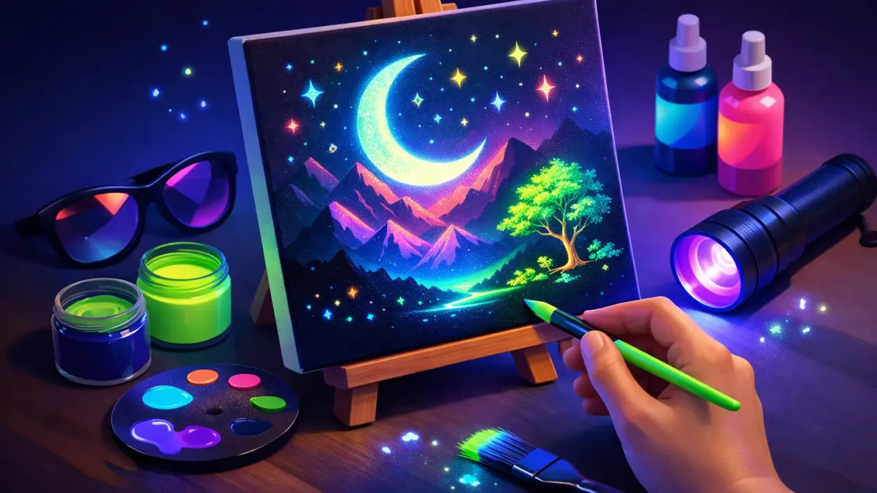 Наръчник за UV рисуване върху канава за начинаещи