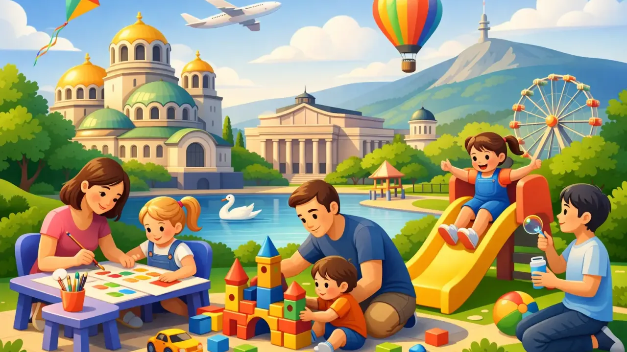 Семейни занимания София с цвят и смях