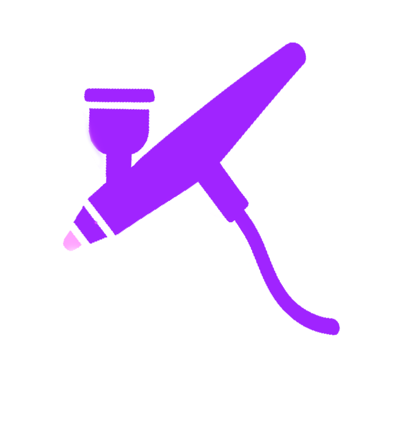 Рисуване с UV Въздушна четка